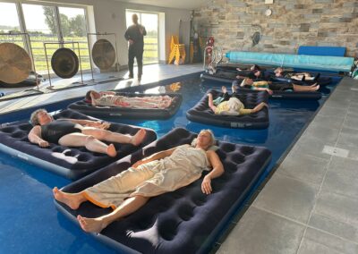 Floating sound bath by Peter Ison Therapies
