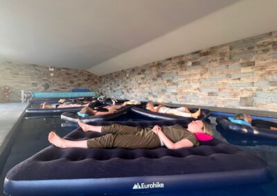 Floating sound bath by Peter Ison Therapies